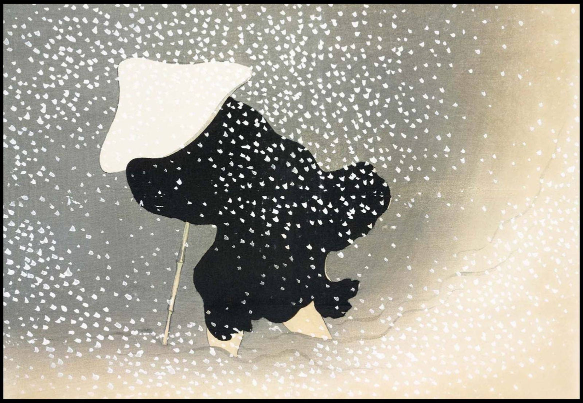 Kamisaka Sekka - Snow from Momoyogusa