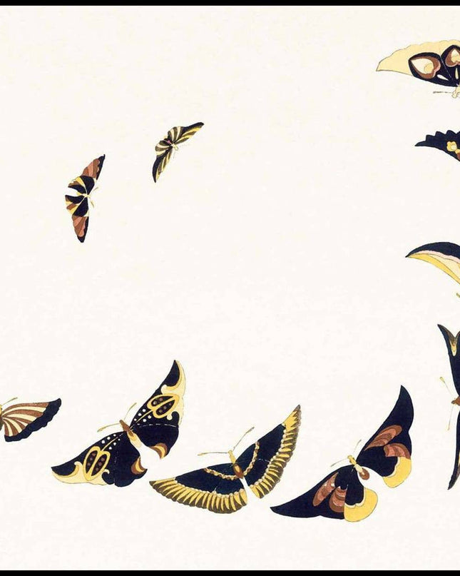 Kamisaka Sekka - Vintage Butterfly