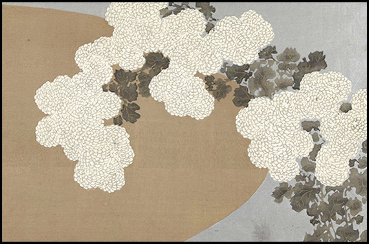 Kamisaka Sekka - White Flowers