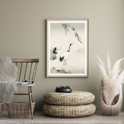 Kano Motonobu - Japanese Crane