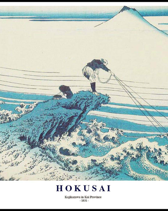 Katsushika Hokusai - Kajikazawa in Kai Province Poster