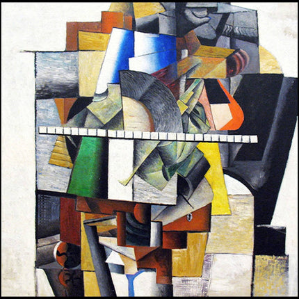 Kazimir Malevich - Portrait of Mikhail Matjuschin