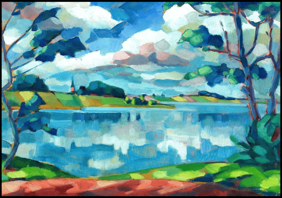 Konrad Magi - Saadjärv – Äksi kirik