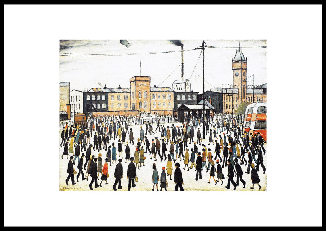 L. S. Lowry - Going to Work