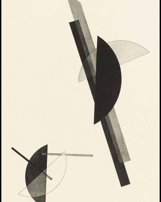 László Moholy-Nagy - Komposition 'One Plate'