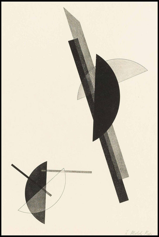 László Moholy-Nagy - Komposition 'One Plate'