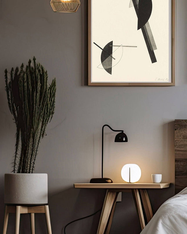 László Moholy-Nagy - Komposition 'One Plate'