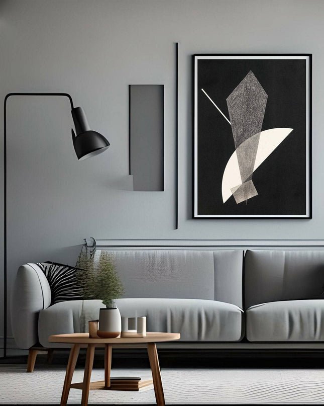László Moholy-Nagy - Konstruktion V