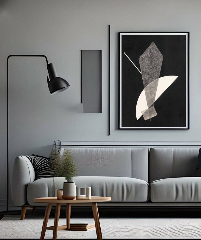 László Moholy-Nagy - Konstruktion V