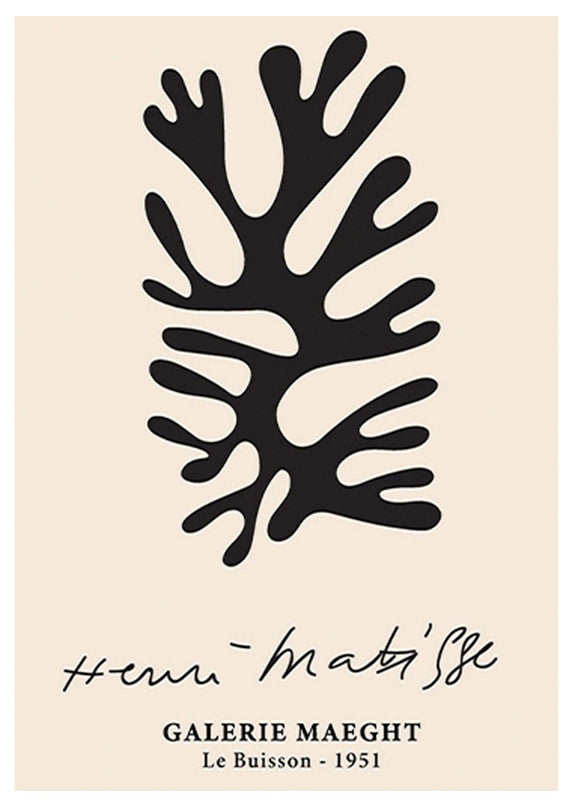 Le Buisson Cutout Gallerie Maeght Poster