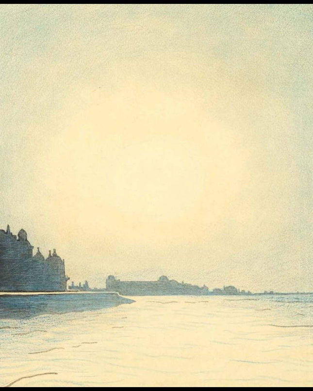 Léon Spilliaert - The Seawall In Ostend Seen From The Pier