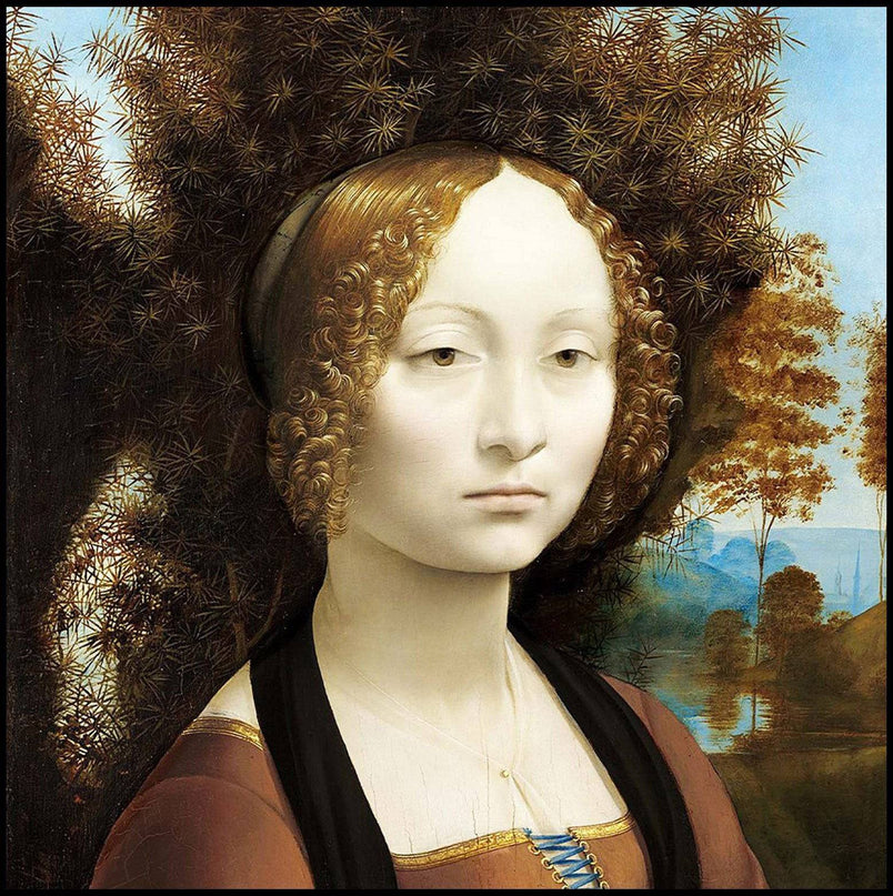 Leonardo da Vinci - Ginevra de' Benci