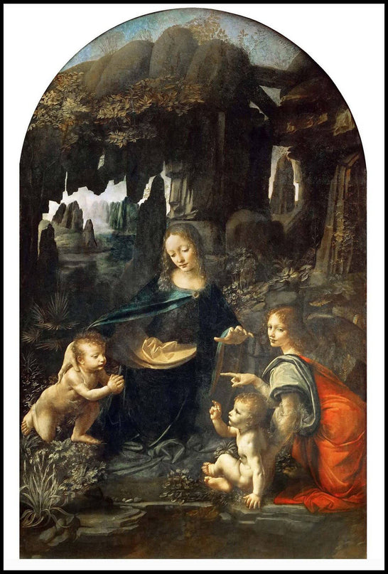 Leonardo da Vinci - Virgin of the Rocks