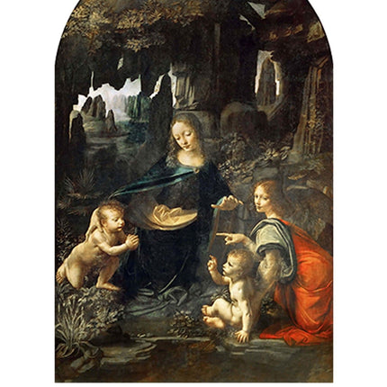 Leonardo da Vinci - Virgin of the Rocks Poster
