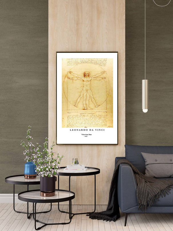Leonardo da Vinci - Vitruvian Man Poster