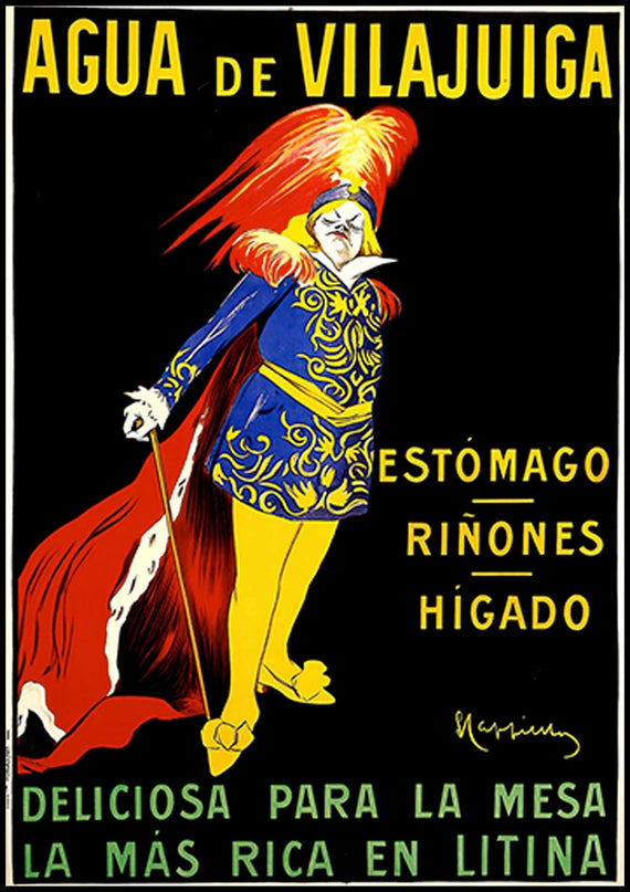 Leonetto Cappiello - Agua De Vilajuïga Poster