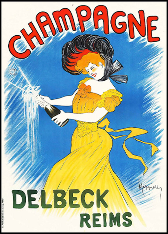 Leonetto Cappiello - Champagne Delbeck Poster