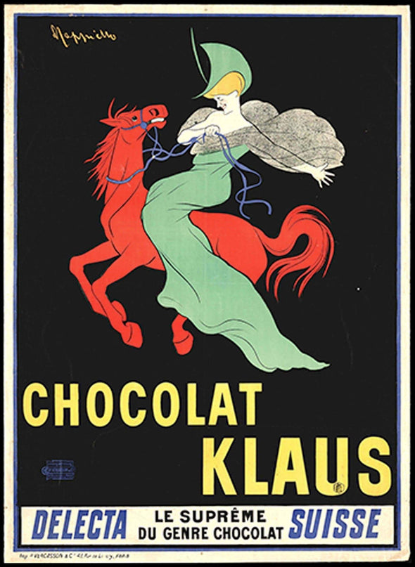 Leonetto Cappiello - Chocolat Klaus Poster