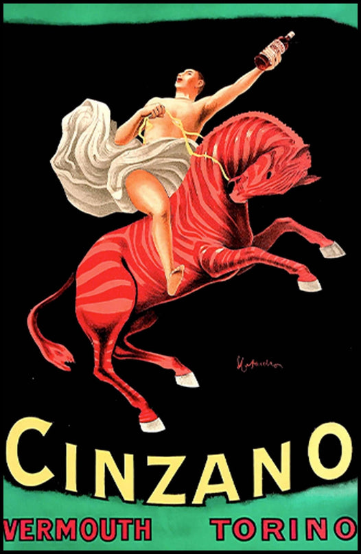 Leonetto Cappiello - Cinzano Vermouth Torino Poster