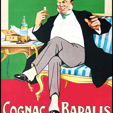 Leonetto Cappiello - Cognac Baralis Poster