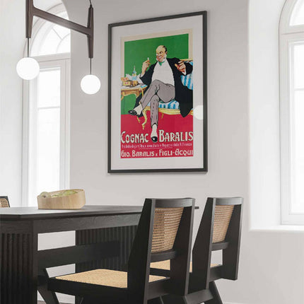 Leonetto Cappiello - Cognac Baralis Poster