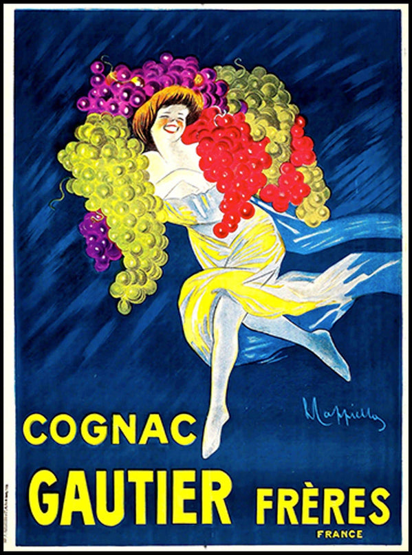 Leonetto Cappiello - Cognac Gautier Frères Poster