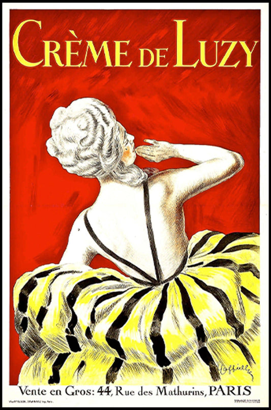 Leonetto Cappiello - Crème De Luzy Poster