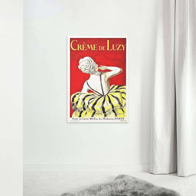 Leonetto Cappiello - Crème De Luzy Poster