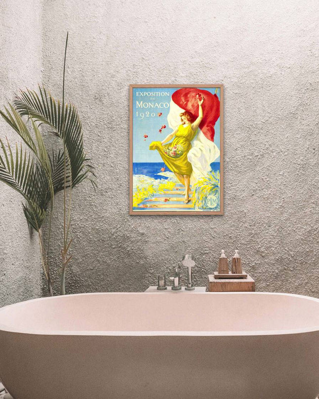 Leonetto Cappiello - Exposition De Monaco Poster