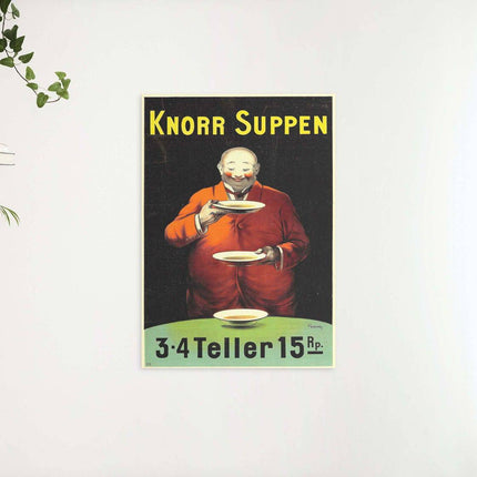 Leonetto Cappiello - Knorr Suppen Poster