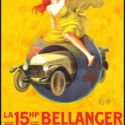 Leonetto Cappiello - La 15hp Bellanger Poster