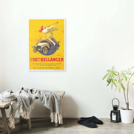 Leonetto Cappiello - La 15hp Bellanger Poster