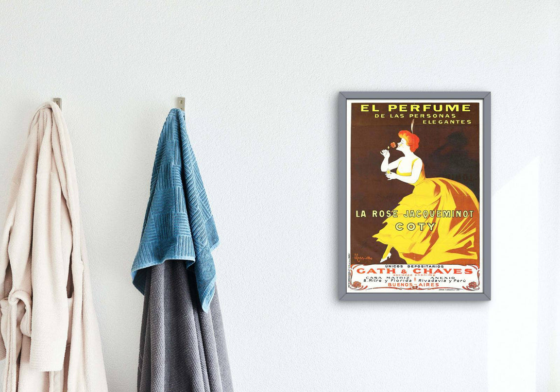 Leonetto Cappiello - La Rose Jacqueminot Coty Poster