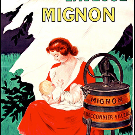 Leonetto Cappiello - Laveuse Mignon Poster