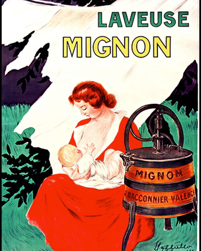 Leonetto Cappiello - Laveuse Mignon Poster