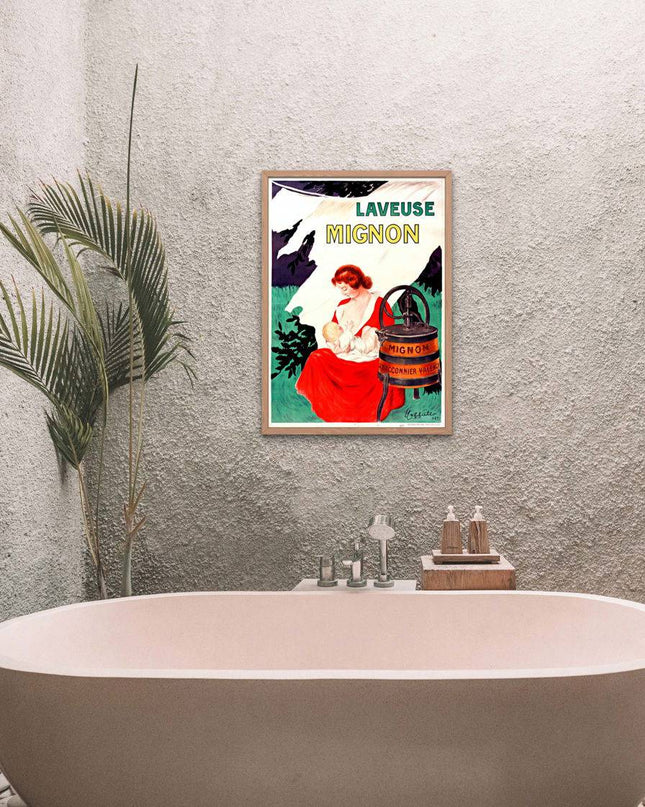 Leonetto Cappiello - Laveuse Mignon Poster