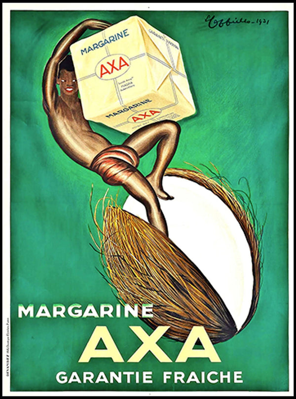 Leonetto Cappiello - Margarine Axa Poster