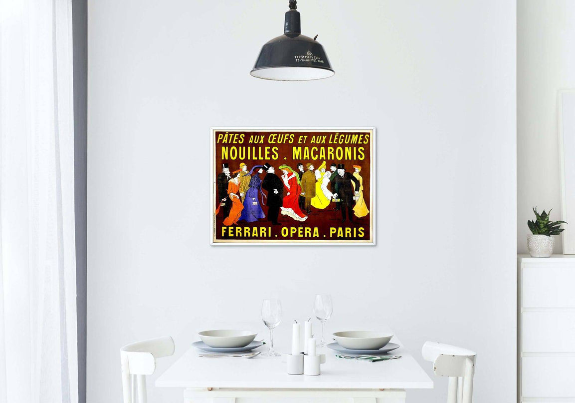 Leonetto Cappiello - Pâtes Aux Oeufs Et Aux Légumes Poster