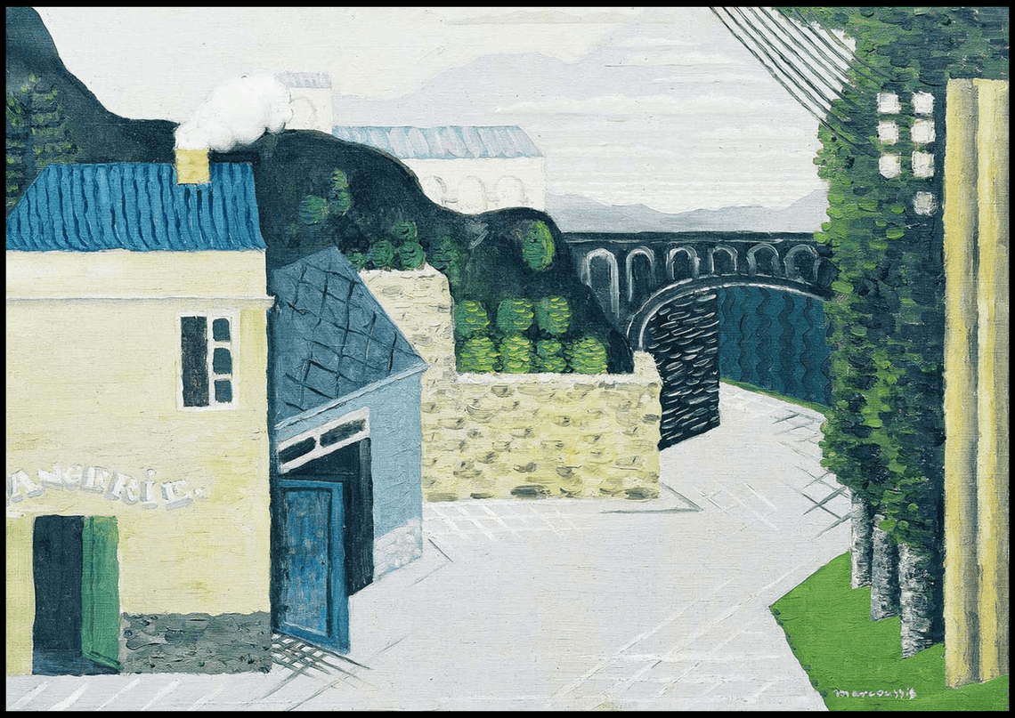 Louis Marcoussis - City with Viaduct