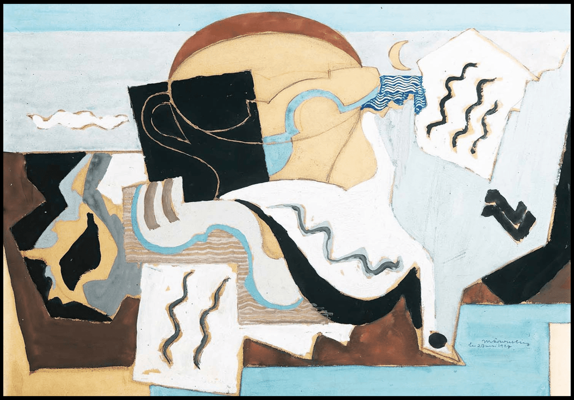 Louis Marcoussis - La Colombe Poignardée