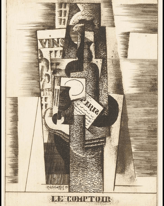 Louis Marcoussis - Le Comptoir