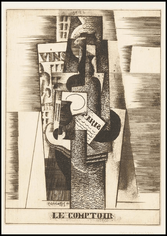Louis Marcoussis - Le Comptoir