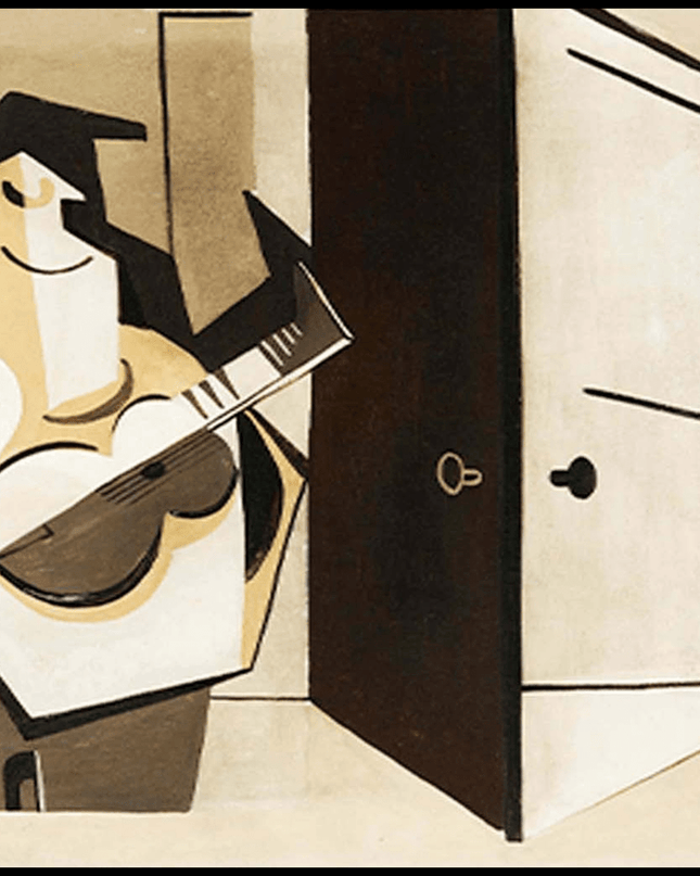 Louis Marcoussis - Musicien Dans Un Intérieur