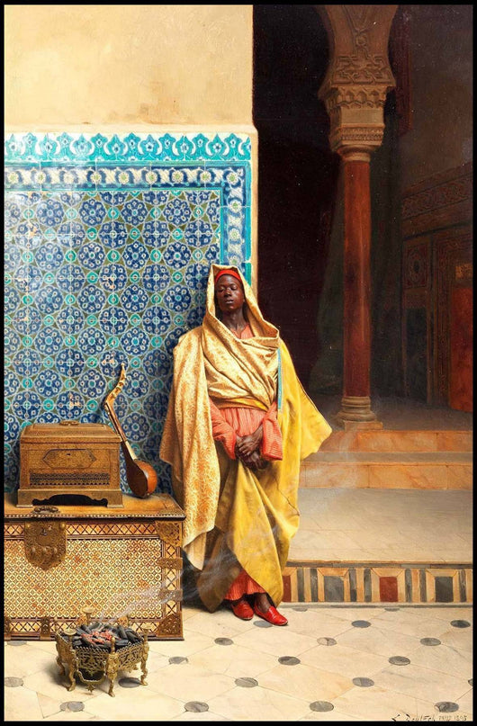 Ludwig Deutsch - At the Mosque
