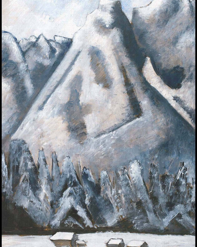 Marsden Hartley - Waxenstein Peaks