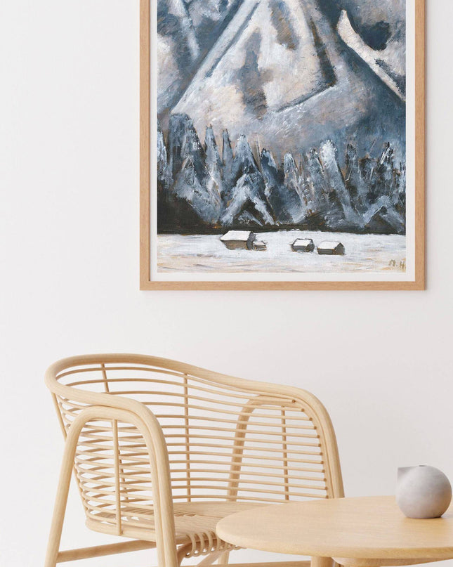 Marsden Hartley - Waxenstein Peaks