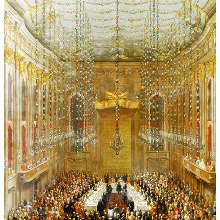 Martin van Meytens - Wedding Supper