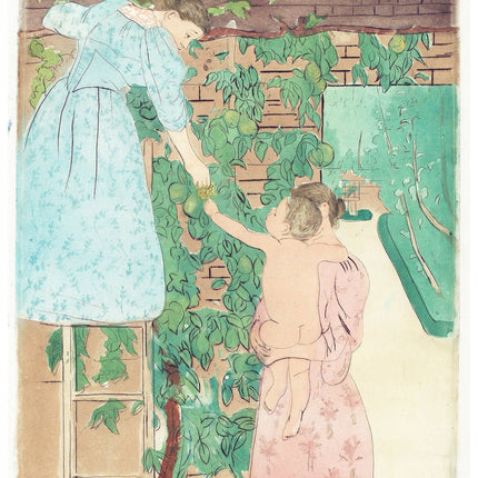 Mary Cassatt - Gathering Fruit
