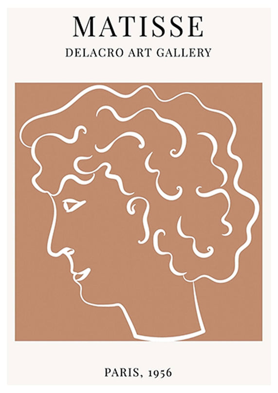 Matisse Delacro Art Gallery Exhibition No1 Poster
