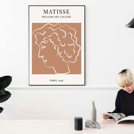 Matisse Delacro Art Gallery Exhibition No1 Poster